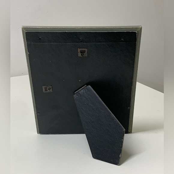 1990s Vintage Gold Painted Carved Embellished Wooden Standalone Picture Frame - Picture 7 of 15